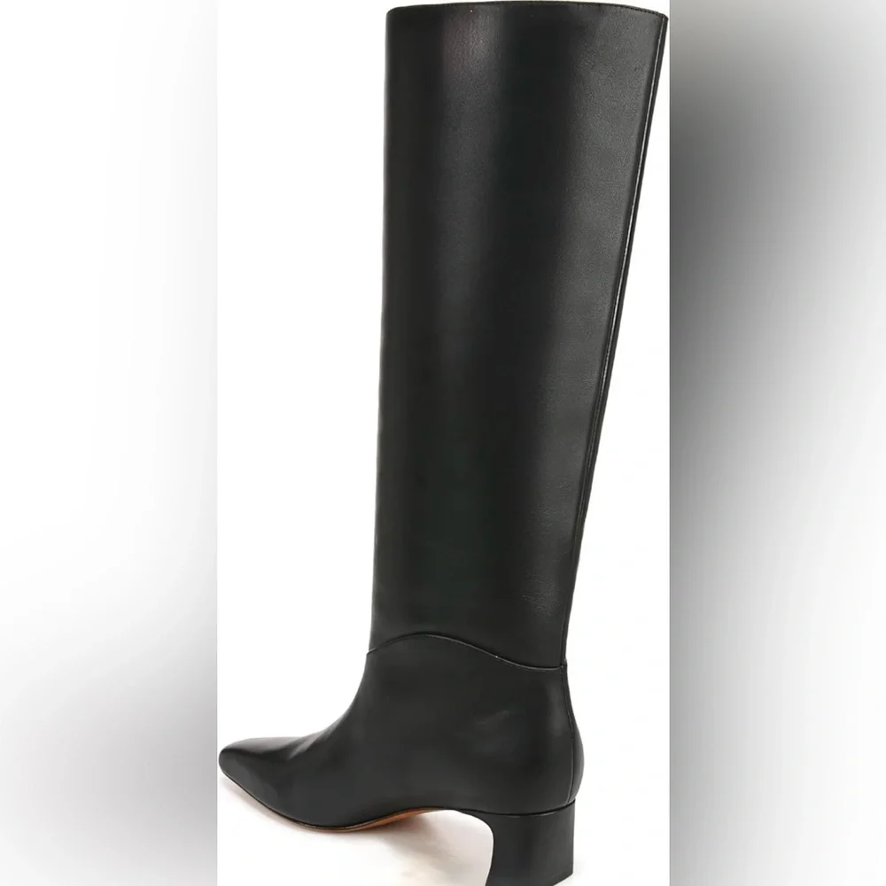 Vince. Knee High Boot, Black, BRAND NEW